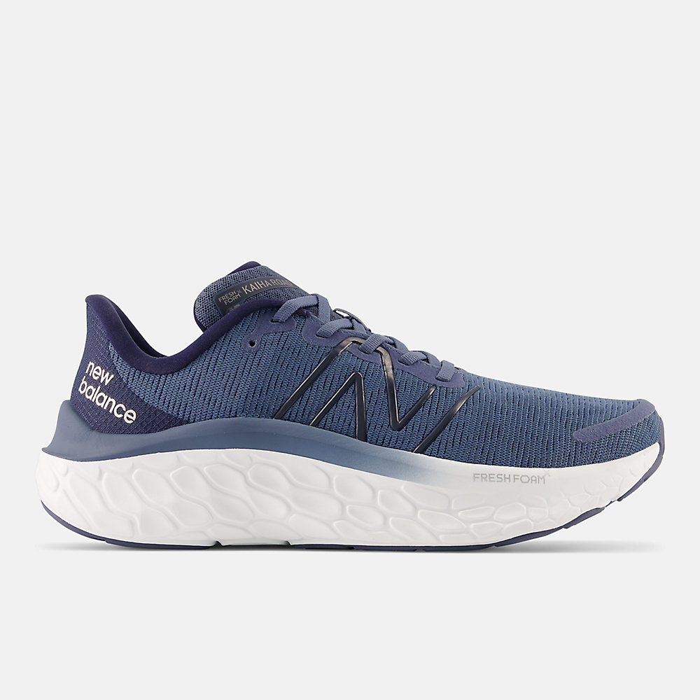 New Balance FRESH FOAM X KAIHA RD Shoes Vintage Indigo with Natural Indigo and Silver Metallic